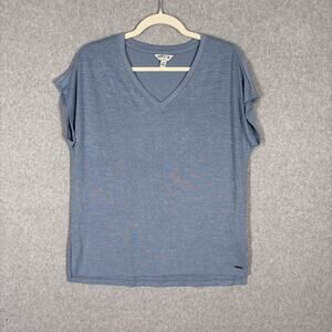 Orvis Top Small Stretch Knit Basic‎ Minimal Lounge Quiet Luxury Boxy Oversized